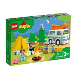 Lego® DUPLO® Town Nuotykiai su šeimos nameliu ant ratų