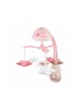Babies 3in1 muzikinė karuselė su projektoriumi ir pliušinias žaislais rožinė pin