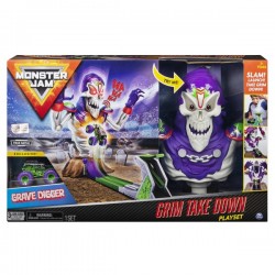 Monster JAM trasos rinkinys Grim Takedown