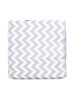 Pledas Grey&White Zigzag 75x100cm